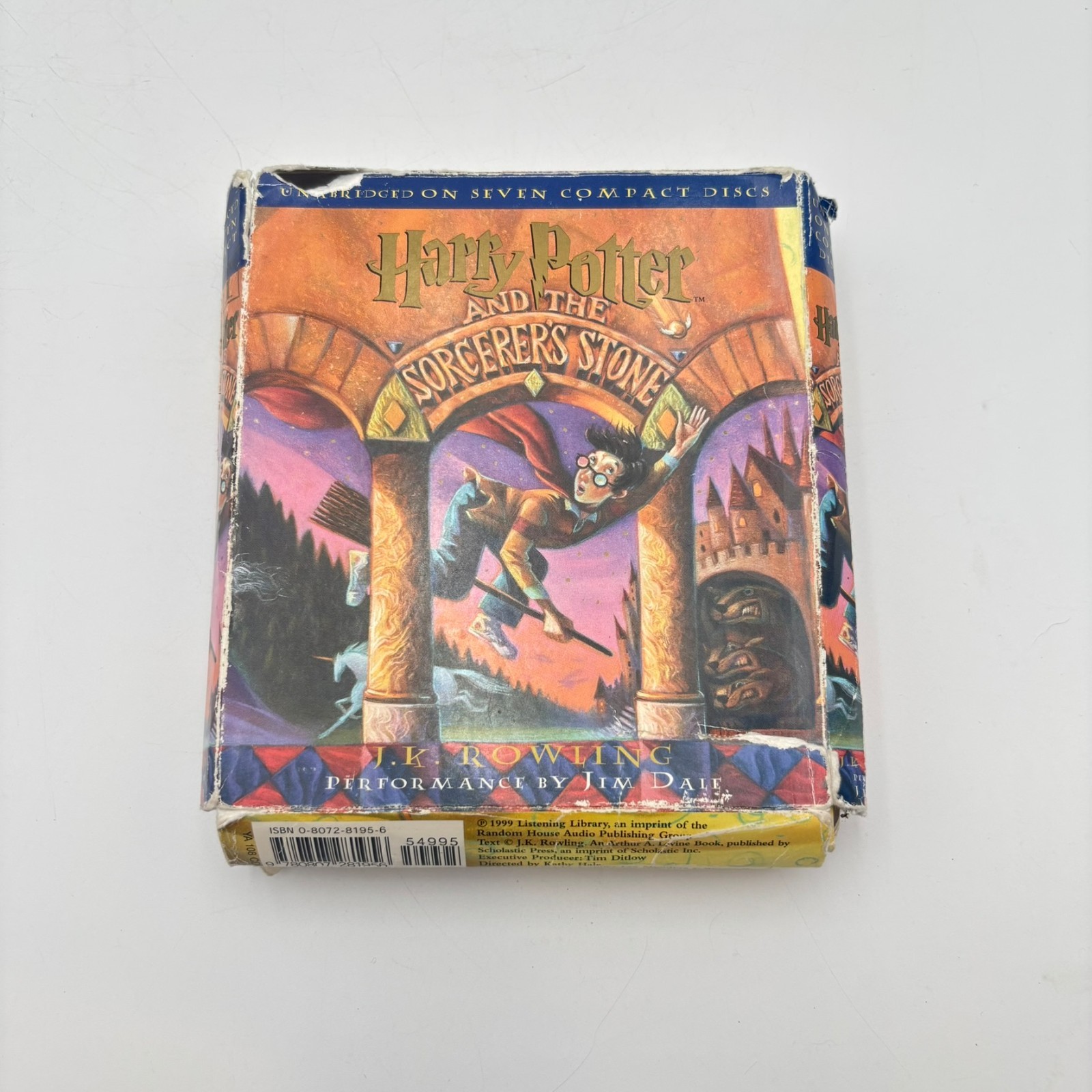 Harry Potter Complete Audiobook CD Set Books 1-7 Jim Dale Unabridged