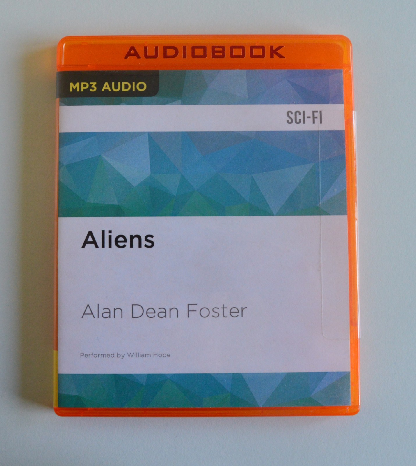Aliens — Alan Dean Foster — Unabridged Audiobook — MP3CD — Read by William Hope