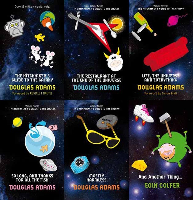The HITCHHIKER’S GUIDE TO THE GALAXY Series — 14 MP3 Audiobook Collection