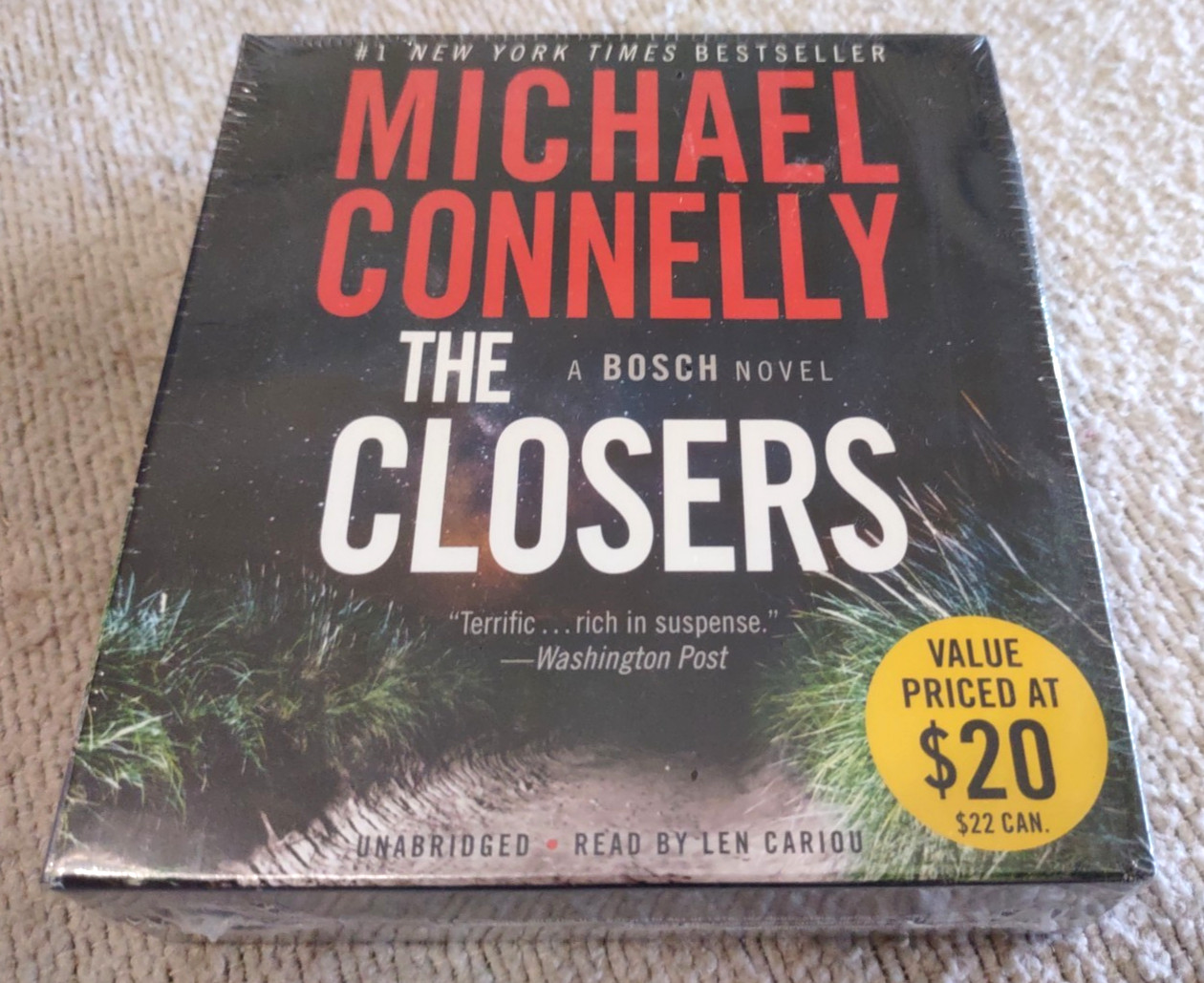 The Closers : Michael Connelly Audiobook Unabridged 10 Disc Brand New Sealed2015