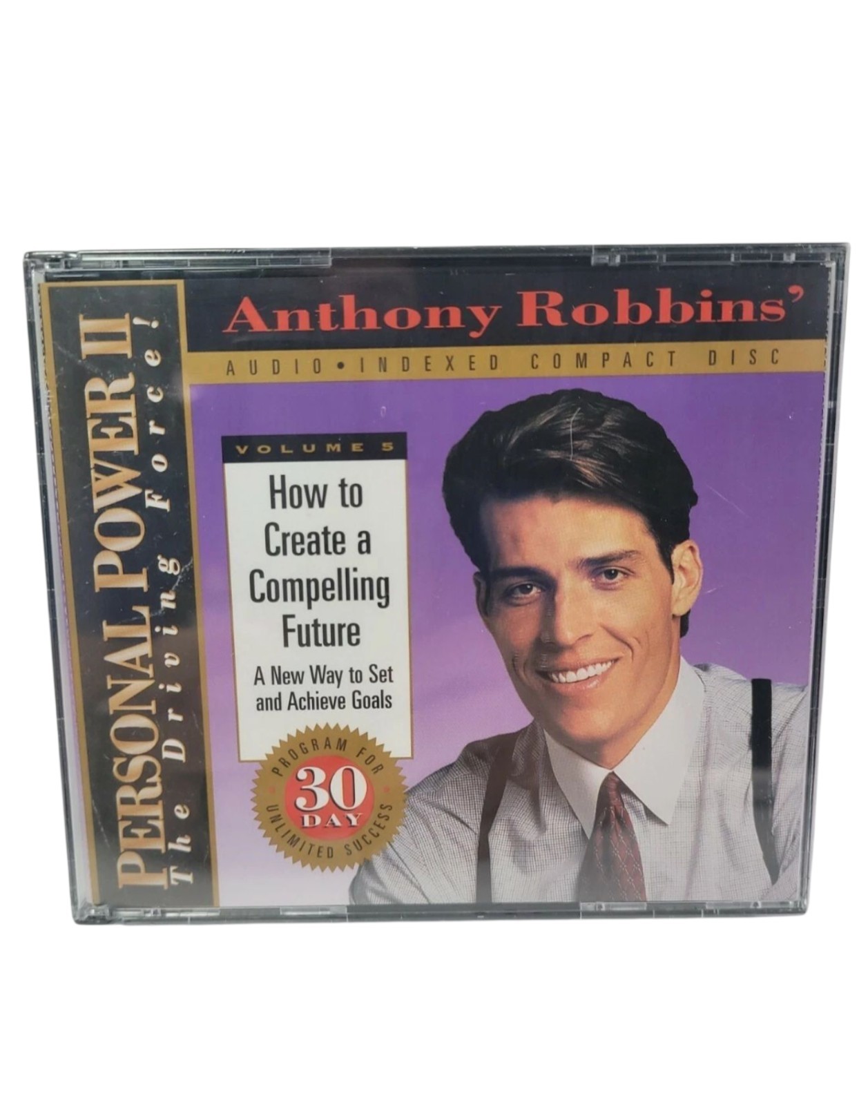 Anthony Tony Robbins Personal Power II The Driving Force! AUDIO CD Vol. 5 New
