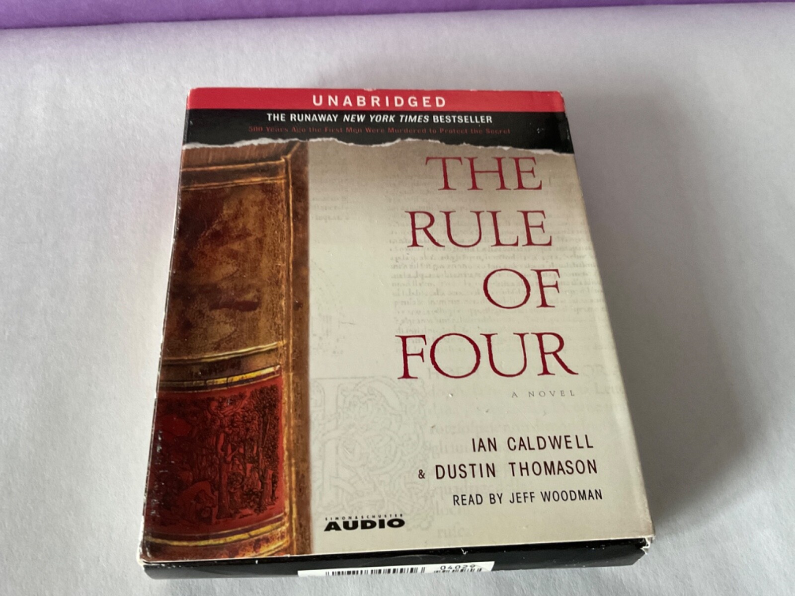 The Rule of Four by Dustin Thomason and Ian Caldwell (2004, Compact Disc,…