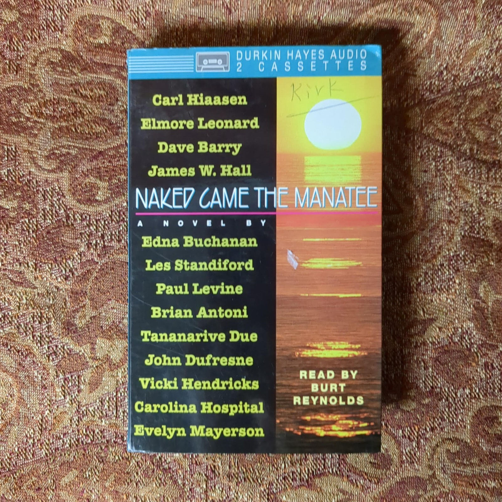 Audiobooks Naked Came the Manatee Cassette Tapes — Books On Tape Burt Reynolds