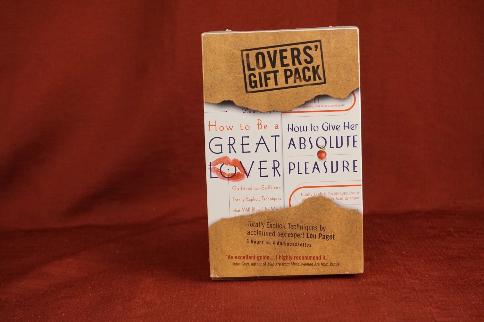 HighBridge How to be a great lover Lou Paget Audio Book (Cassette, 2006) Used