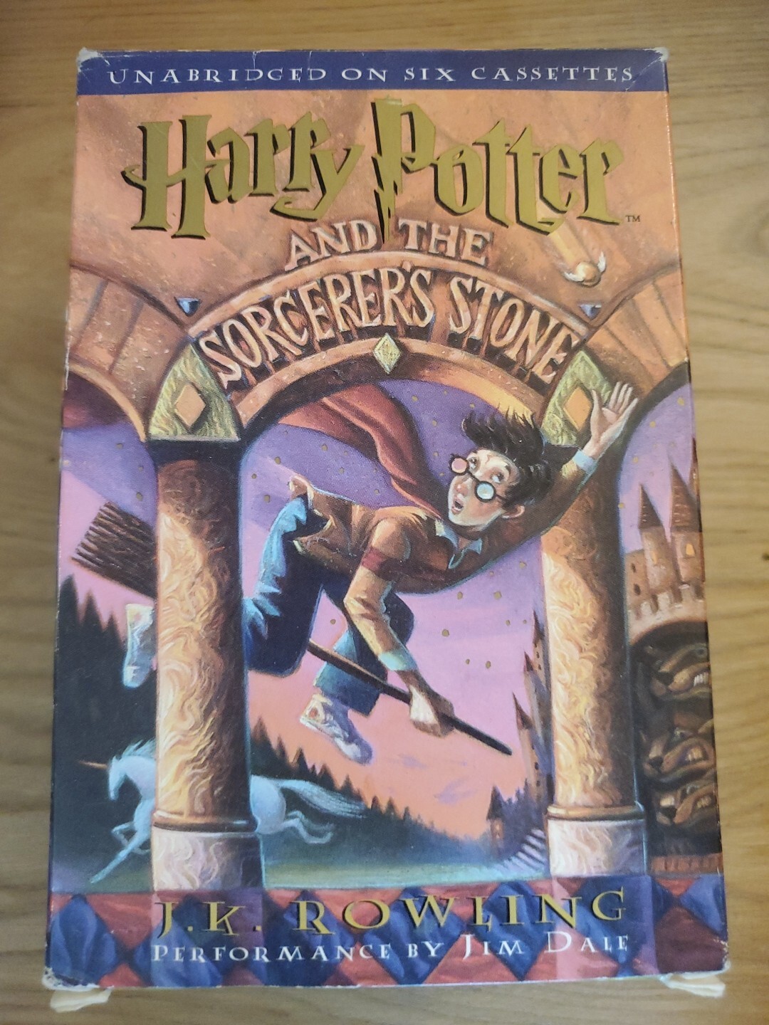 Harry Potter & Sorcerer’s Stone — J. K. Rowling Cassette Audiobook