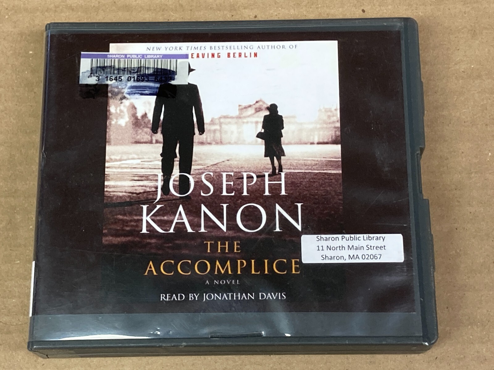 The Accomplice by Joseph Kanon ~ Audio Book On CD