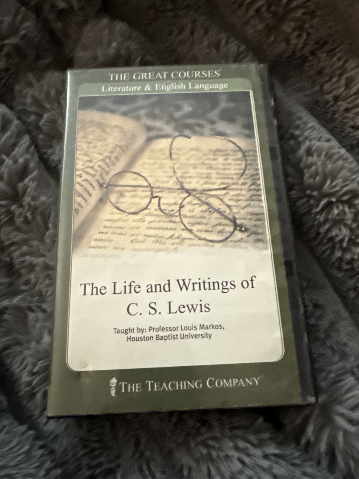 Teaching Company C.S. Lewis The Life and Writings — 6 Cassette Tapes Booklet