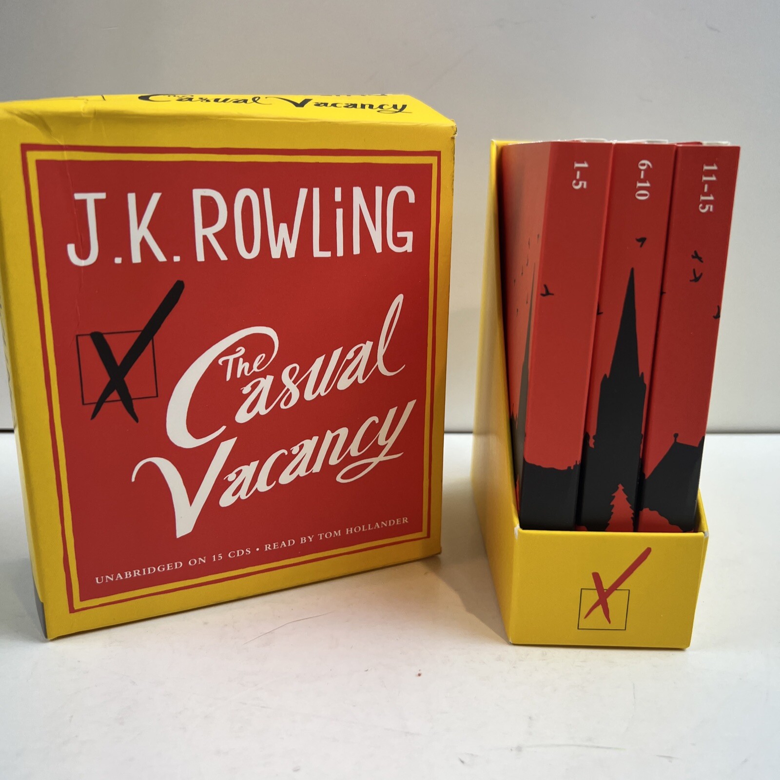 THE CASUAL VACANCY ~ J. K. ROWLING ~ Unabridged Audiobook on 15 CDs