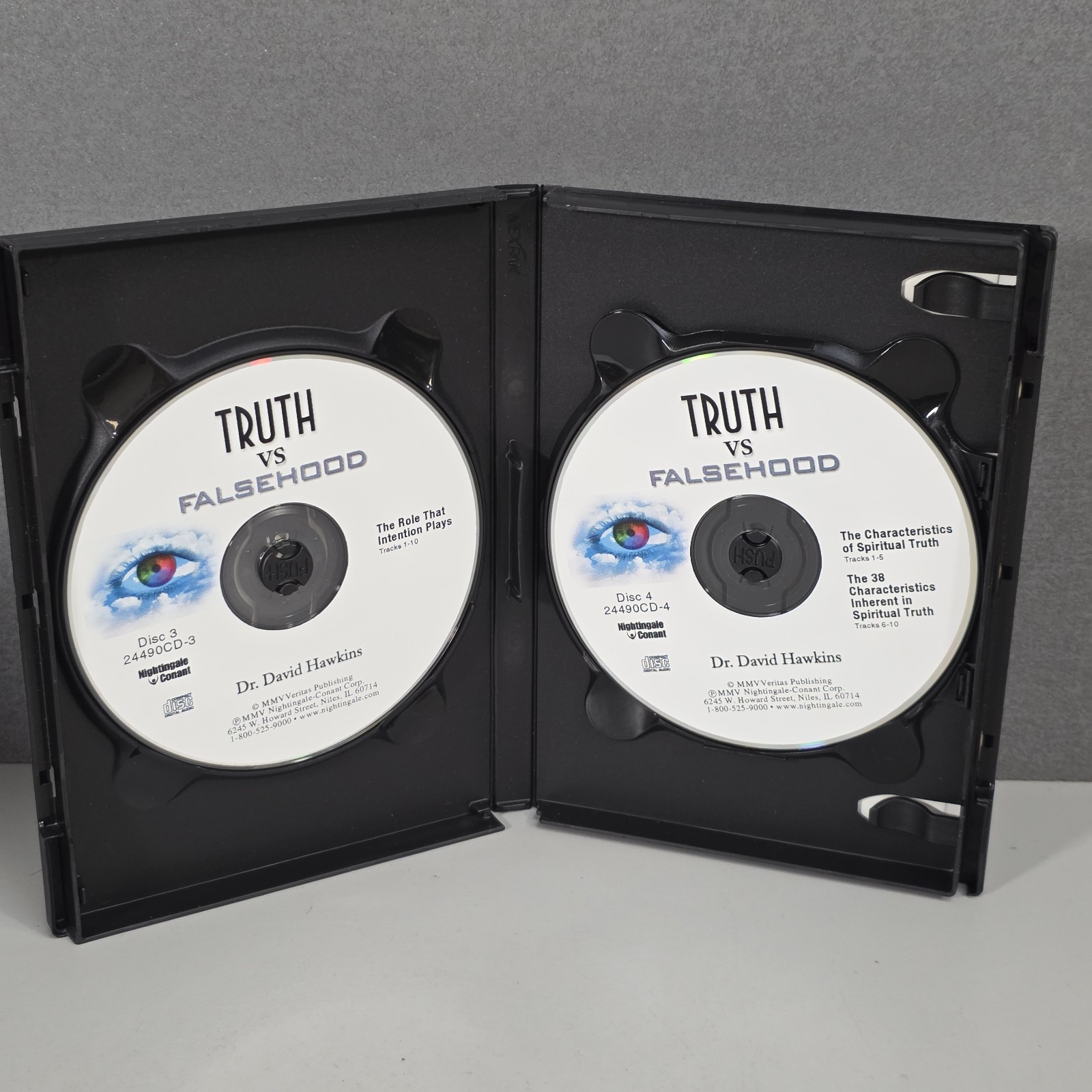 TRUTH VS. FALSEHOOD The Art of Spiritual Discernment 6 AUDIO CDS+ DVD/BONUS GOOD
