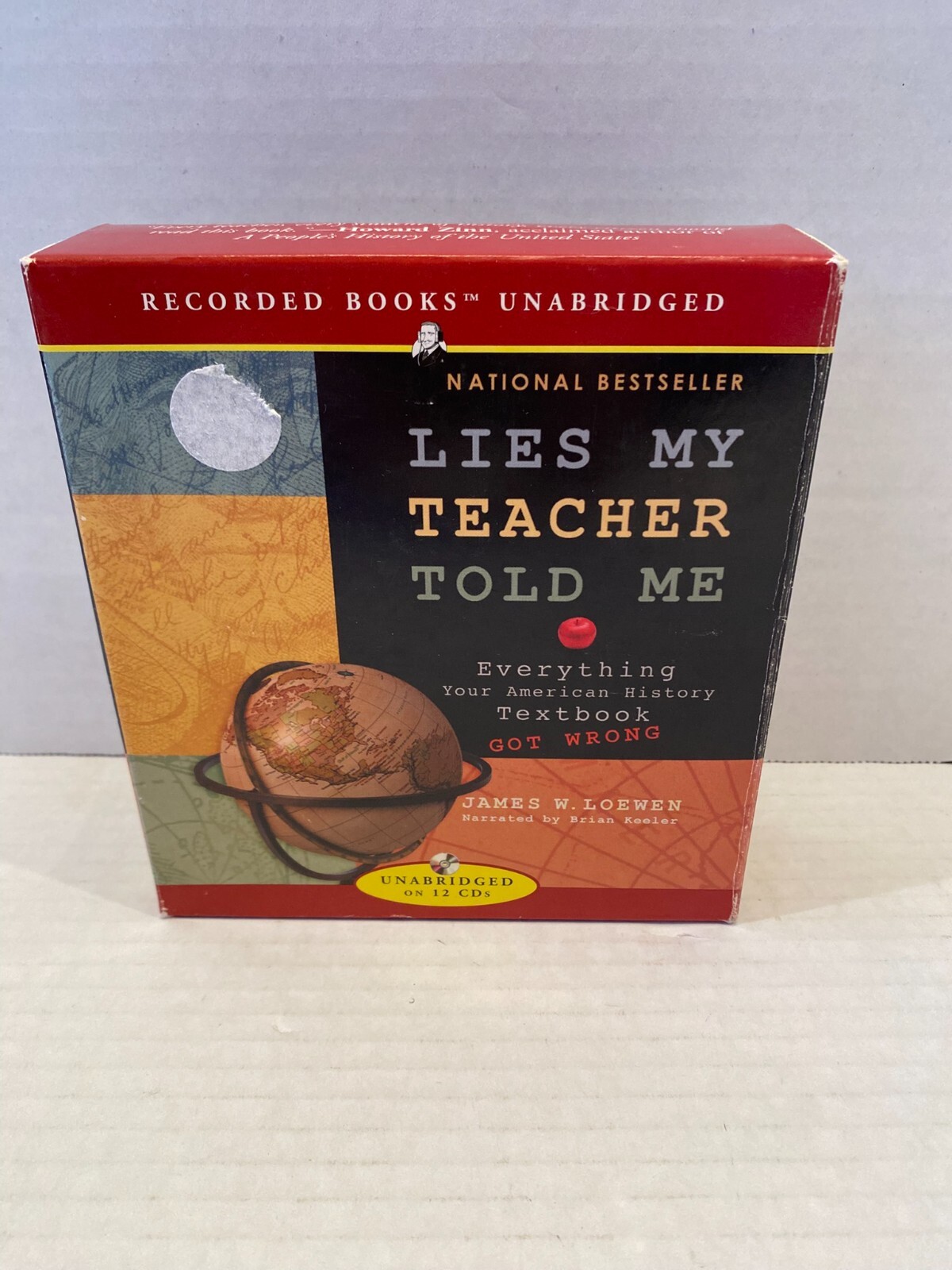 Lies My Teacher Told Me : Everything Your American History.. James Loewen 12 CDs