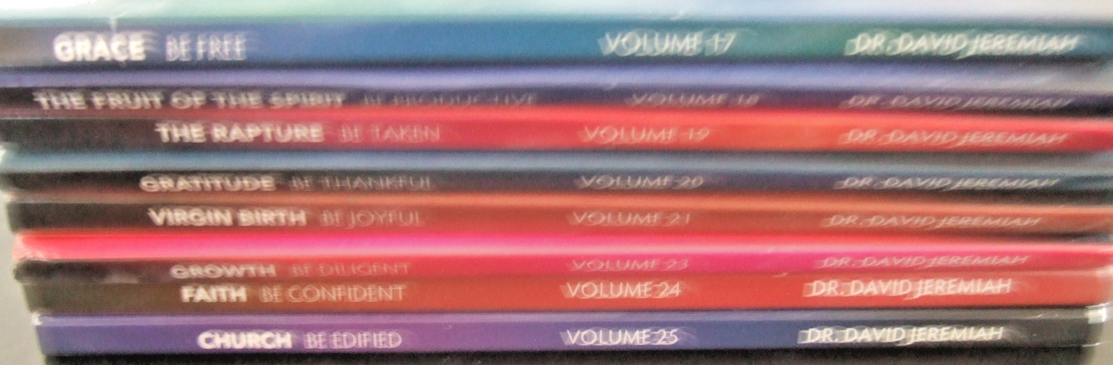 DR. DAVID JEREMIAH BIBLE STRONG LIBRARY TURNING POINT BOOKLETS & CDs 8 VOLUMES