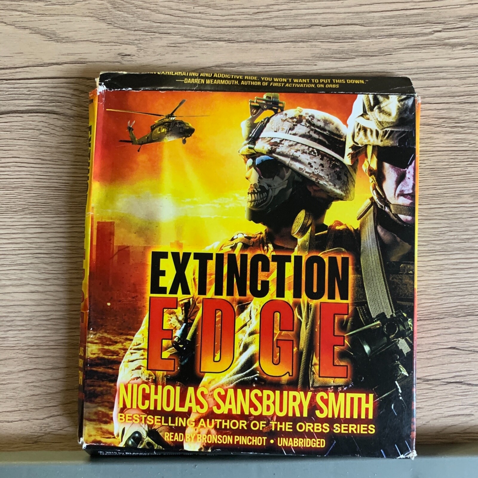 Extinction edge by Nicholas sans bury smith unabridged 7 cdAudiobook Shelf194 ~