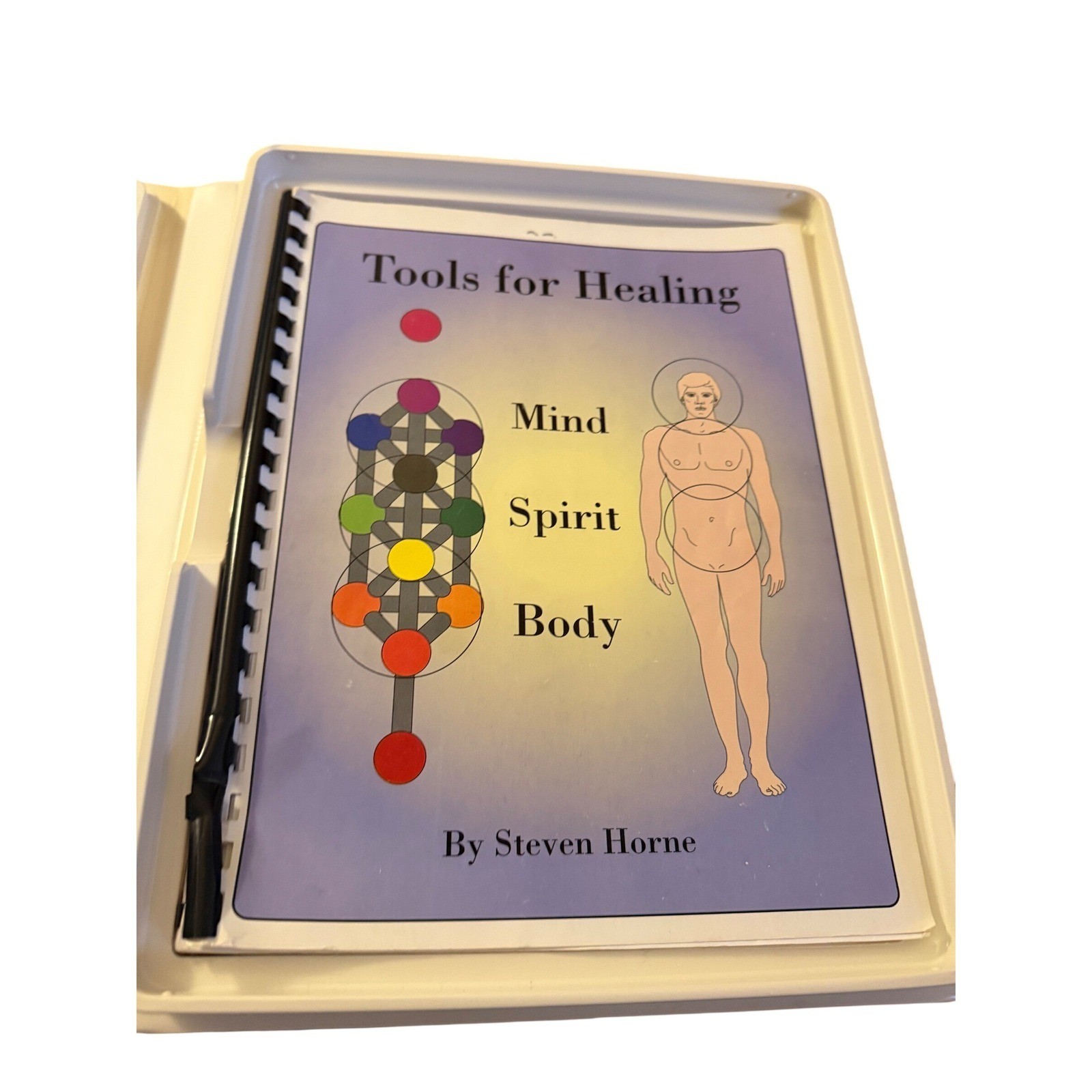 Steven Horne Tools for Healing Body Mind Spirit 8 Cassette Tape Set 1994 Vintage