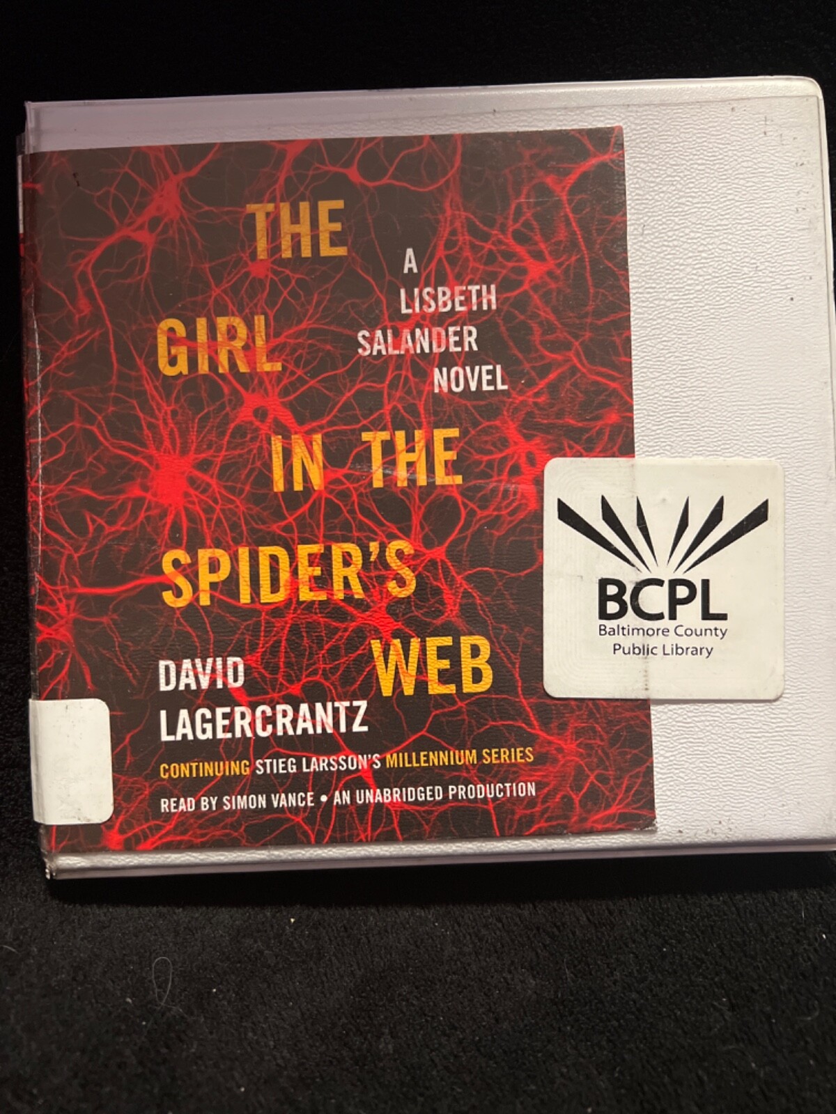 Shelf213 Audiobook~The Girl in The Spiders Web-David Lagercrantz-Unabridged-11cD