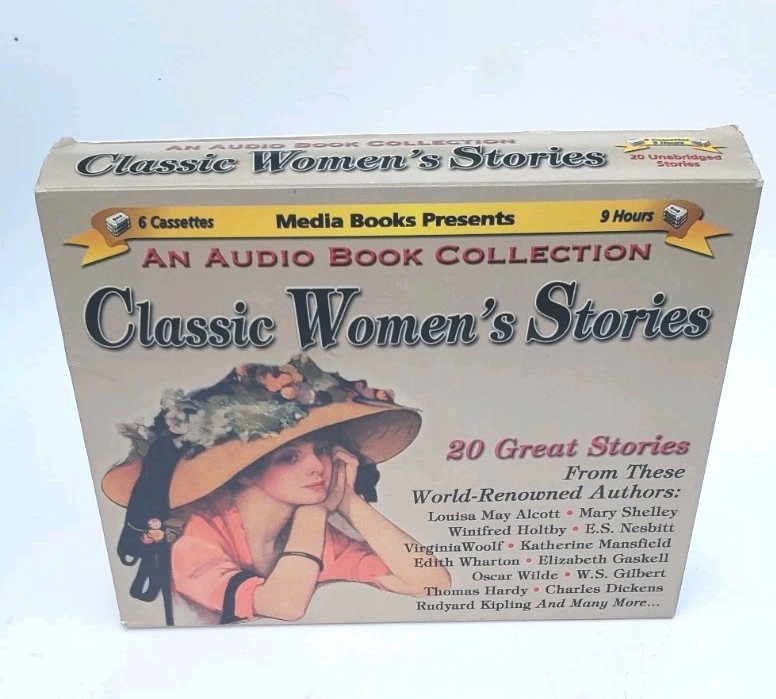 Classic Women’s Stories An Audio Book Collection Brand New Sealed 6 Cassettes