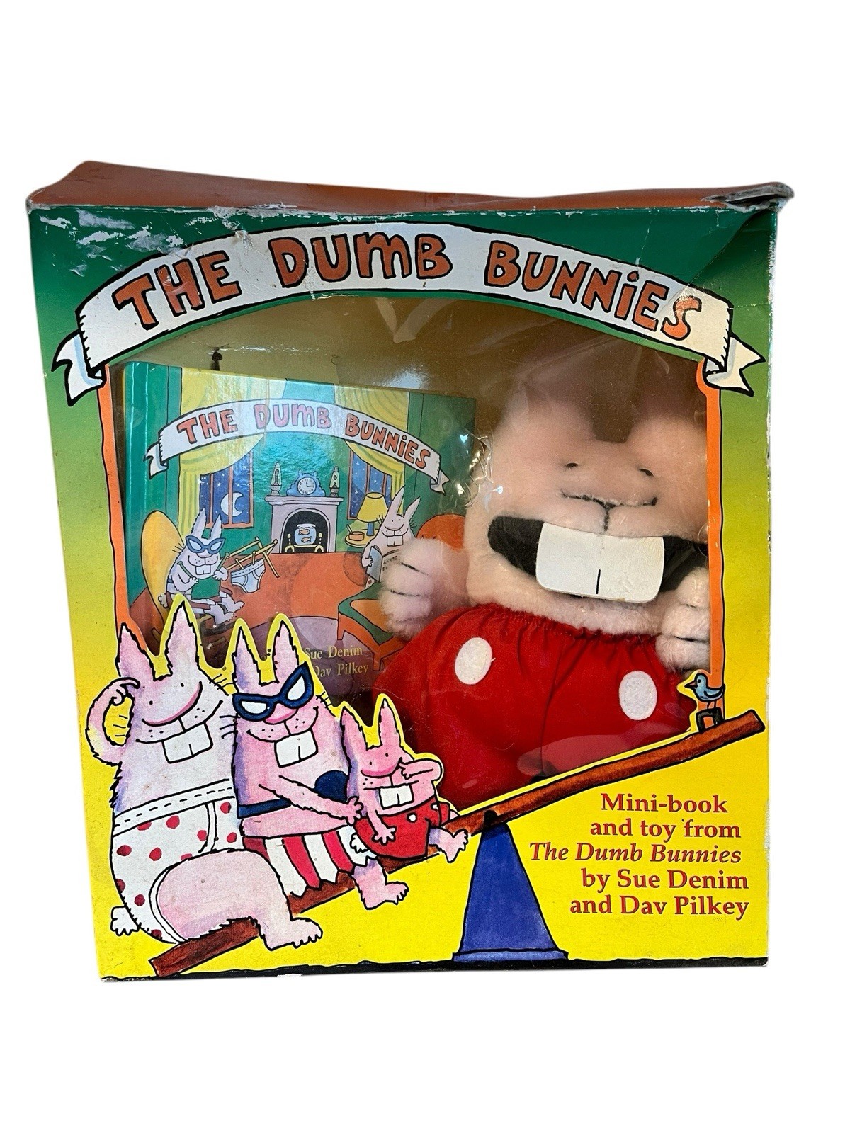 The Dumb Bunnies Plush Bid Set.: The Dumb Bunnies by Sue Denim (1997)