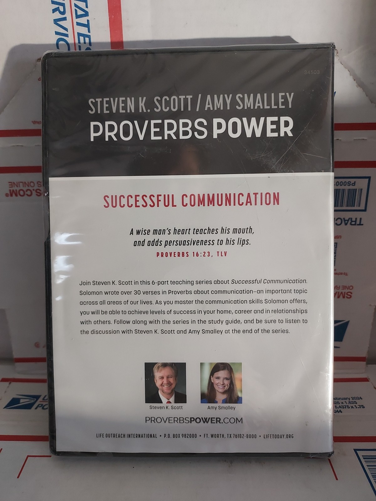 New PROVERBS POWER CDs Successful Communication Steven Scott Amy Smalley — #202