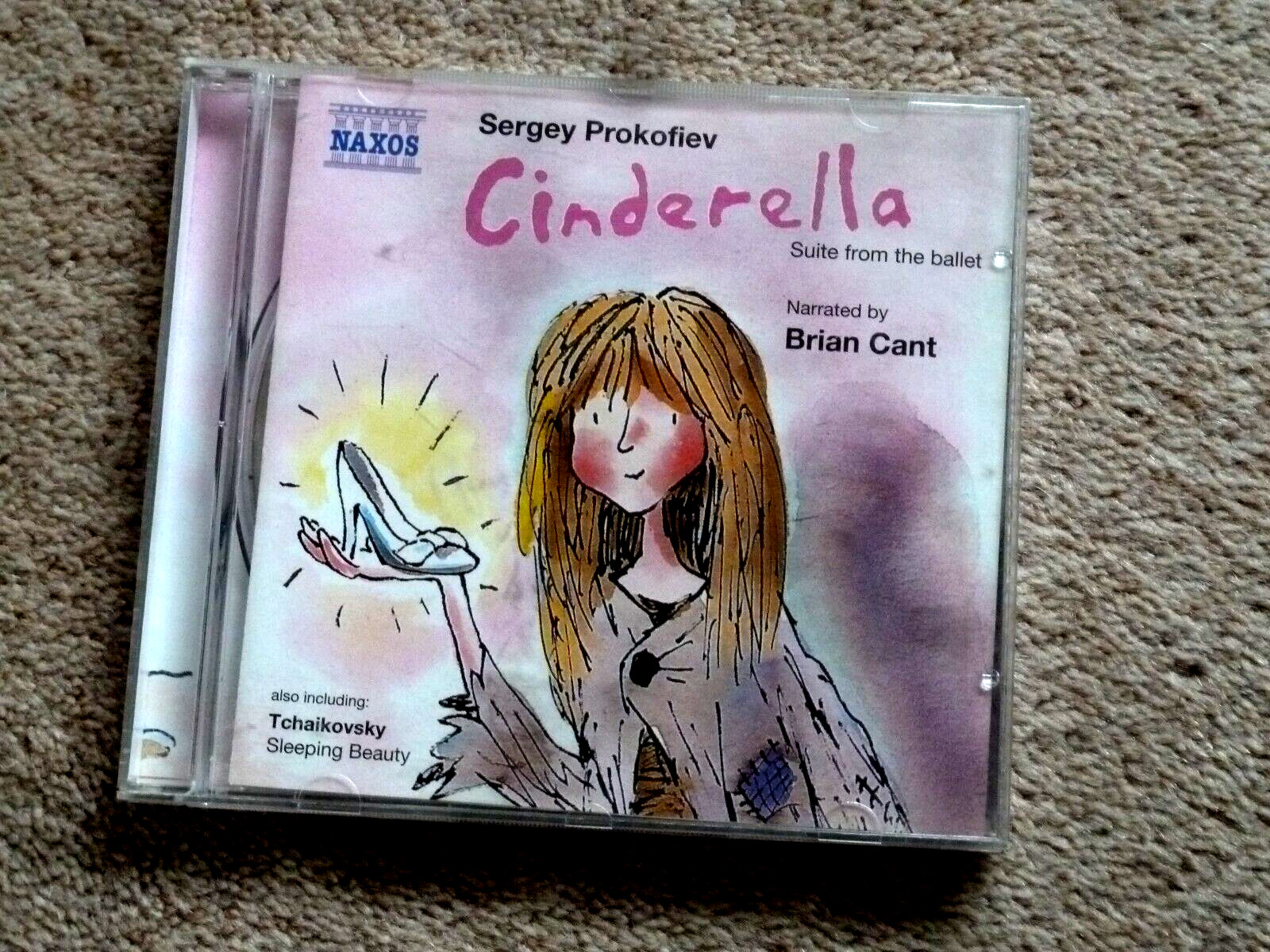 SERGEY PROKOFIEV — CINDERELLA — AUDIO BOOKS — TALKING BOOK ( 1 CD )