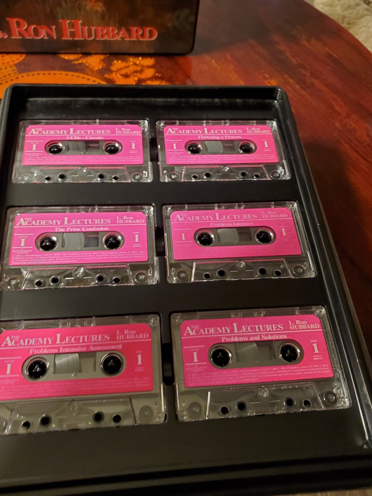 L Ron Hubbard Lectures Academy Level 0-3 Scientology Auditor Course Tapes Rare