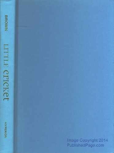Little Cricket — Hardcover, by Brown Jackie — Good b