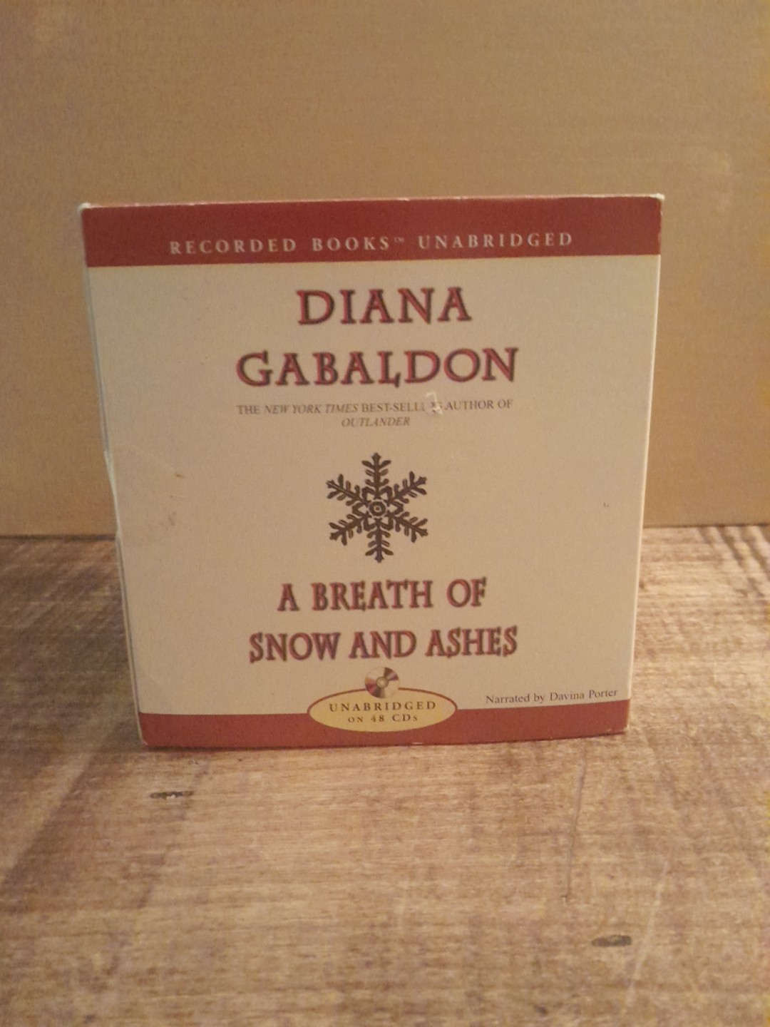 A Breath of Snow and Ashes — Diana Gabaldon – Unabridged Audiobook — 48CDs NEW