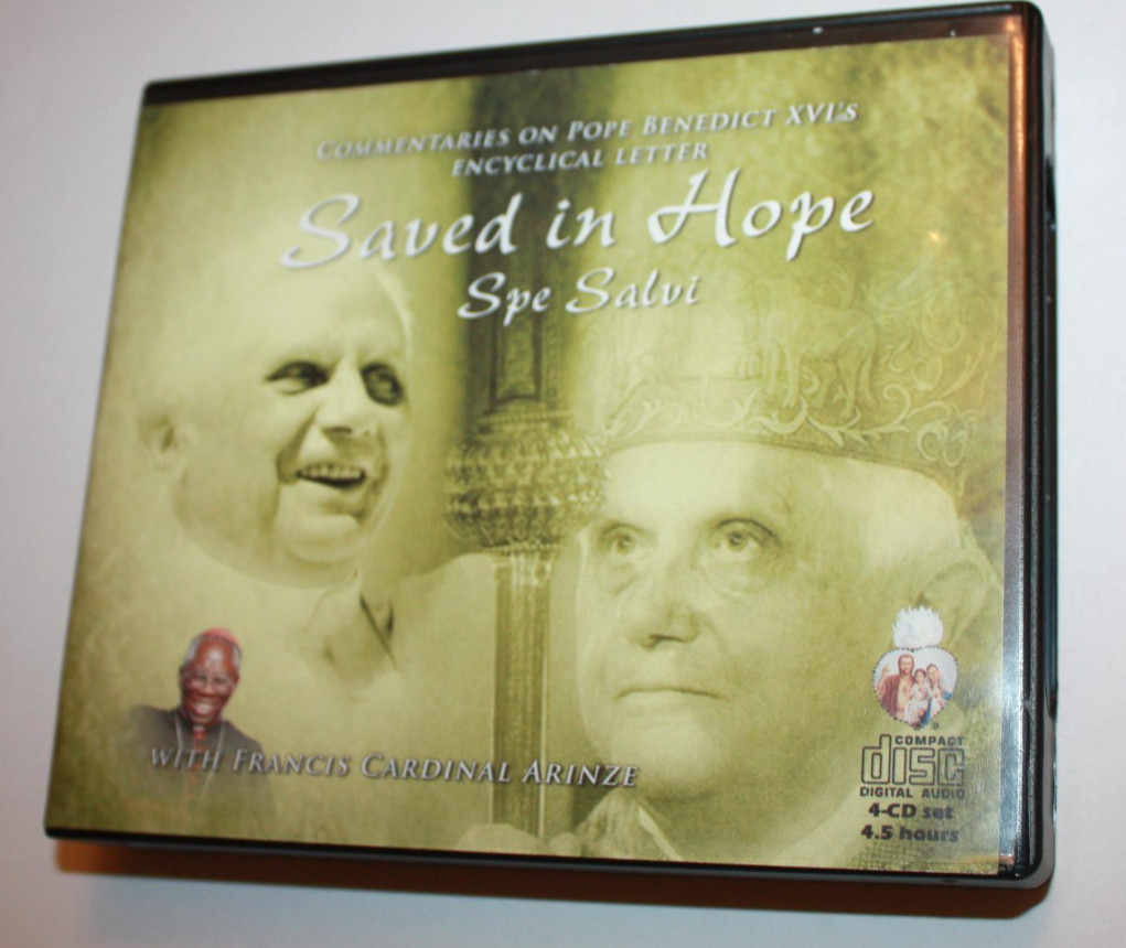 Saved in Hope-Spe Salvi Audio Books-4 CD Set
