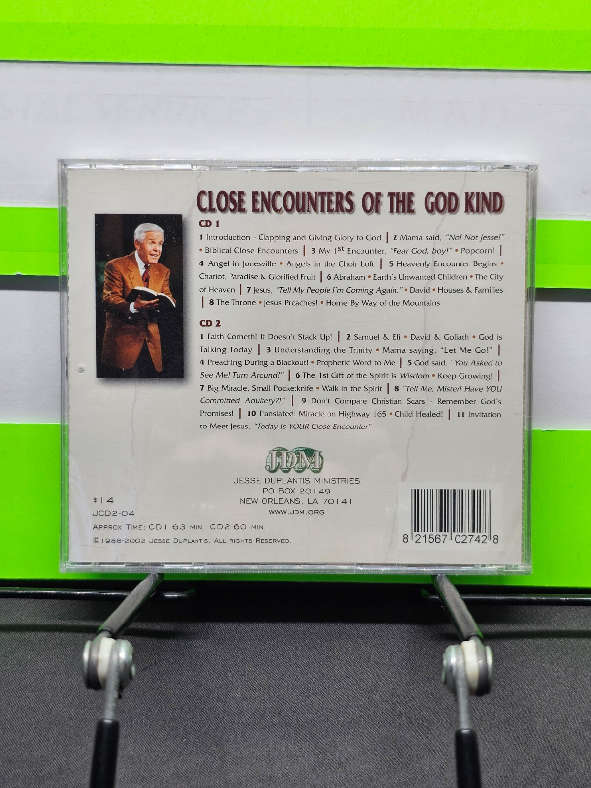 Jesse Duplantis Close Encounters of the God Kind Audio CD Audiobook Heaven