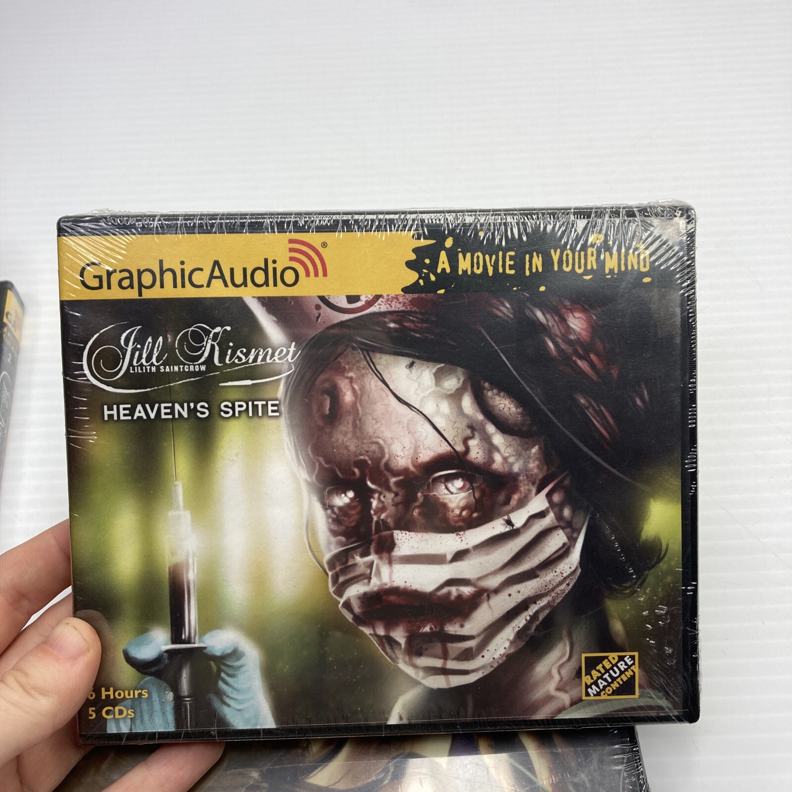 Jill Kismet Series Lilith Saintcrow 2 3 4 5 & 6 SEALED Audiobooks Graphic Audio
