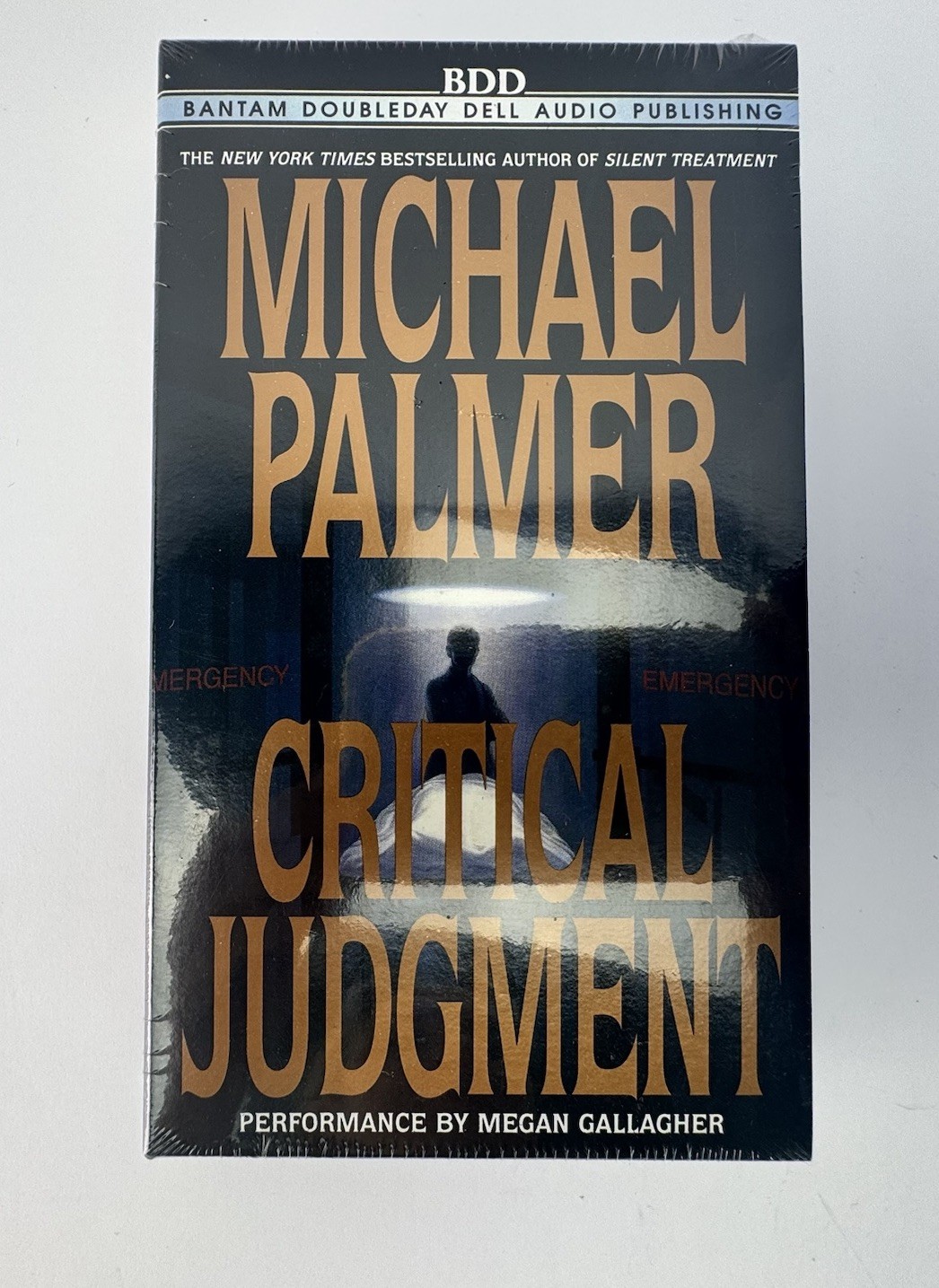 Critical Judgment Michael Palmer Audiobooks 4 Cassettes New Sealed 1996 Abridged