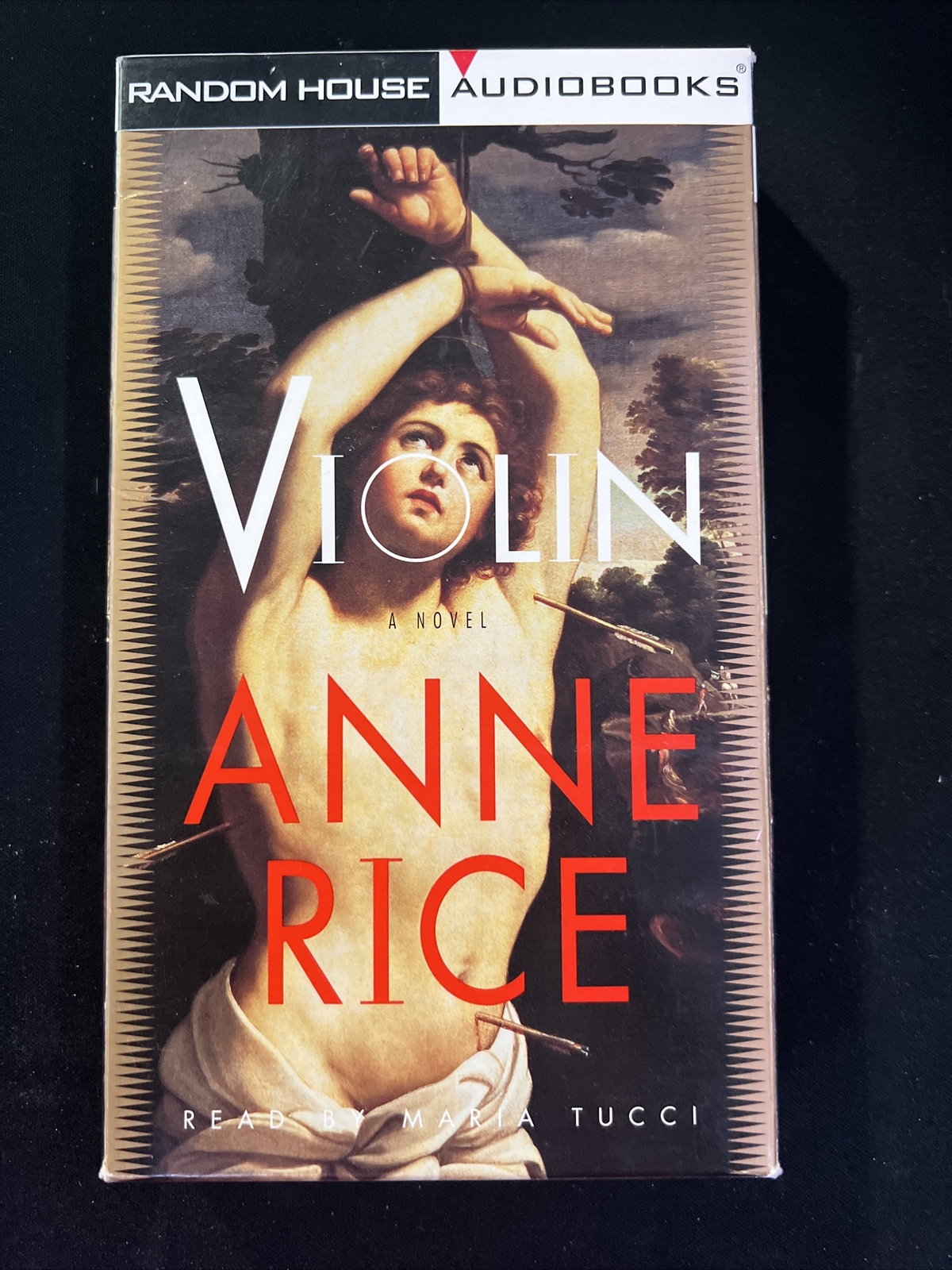 Violin Anne Rice Audiobooks 4 Cassettes Maria Tucci Abridged Random House F2
