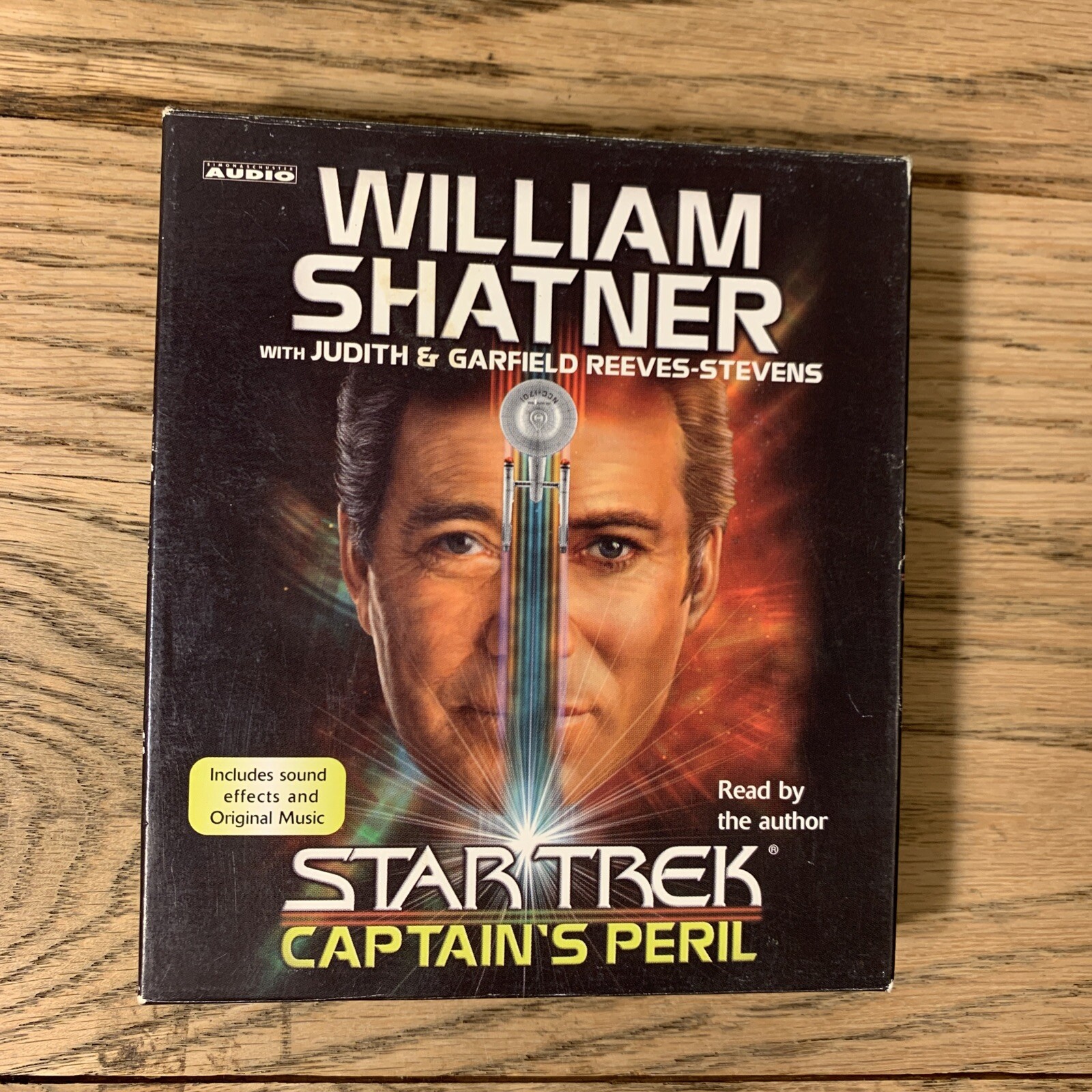 Captain’s Peril by William Shatner (2002, Compact Disc, Abridged edition)