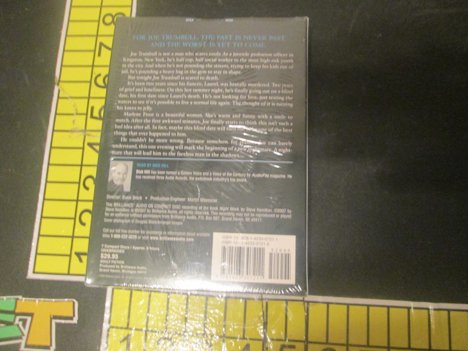 Night Work by Steve Hamilton (2007, Compact Disc, Unabridged edition)