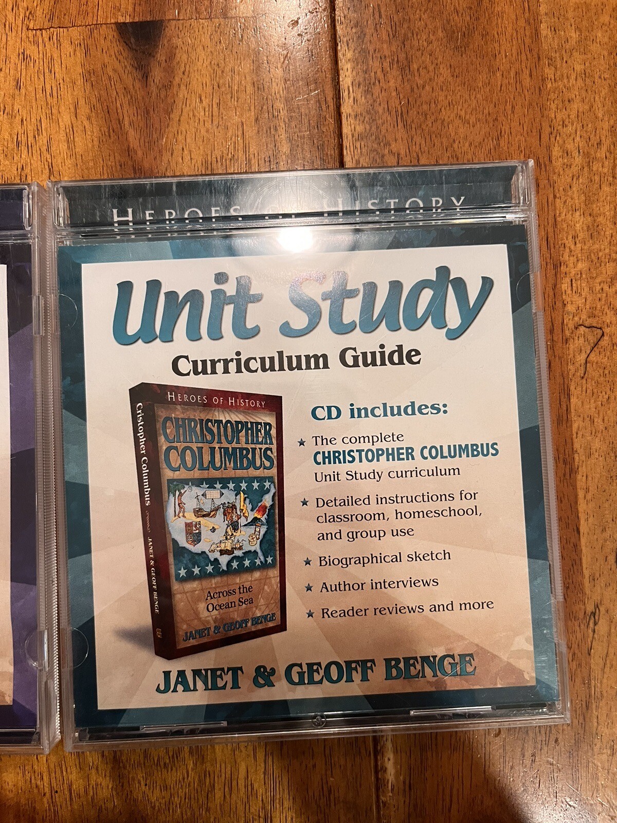 Heroes of History — Unit study Curriculum Guide; Wright, Columbus,Shepard,Mac
