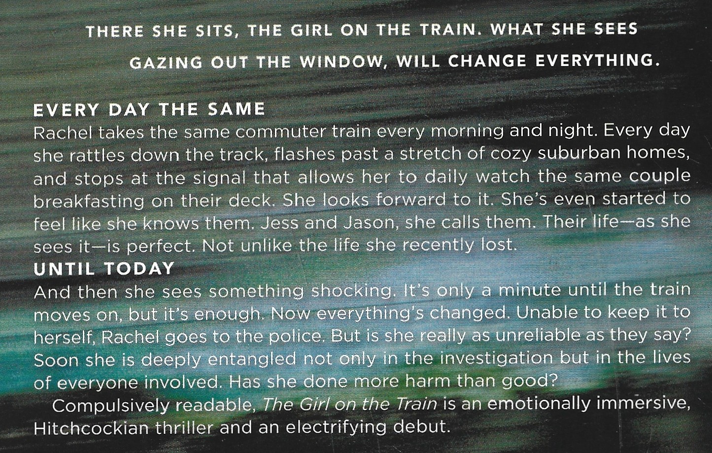 The Girl on the Train by Paula Hawkins Unabridged Audio Book 9 CDs/11 Hours VG