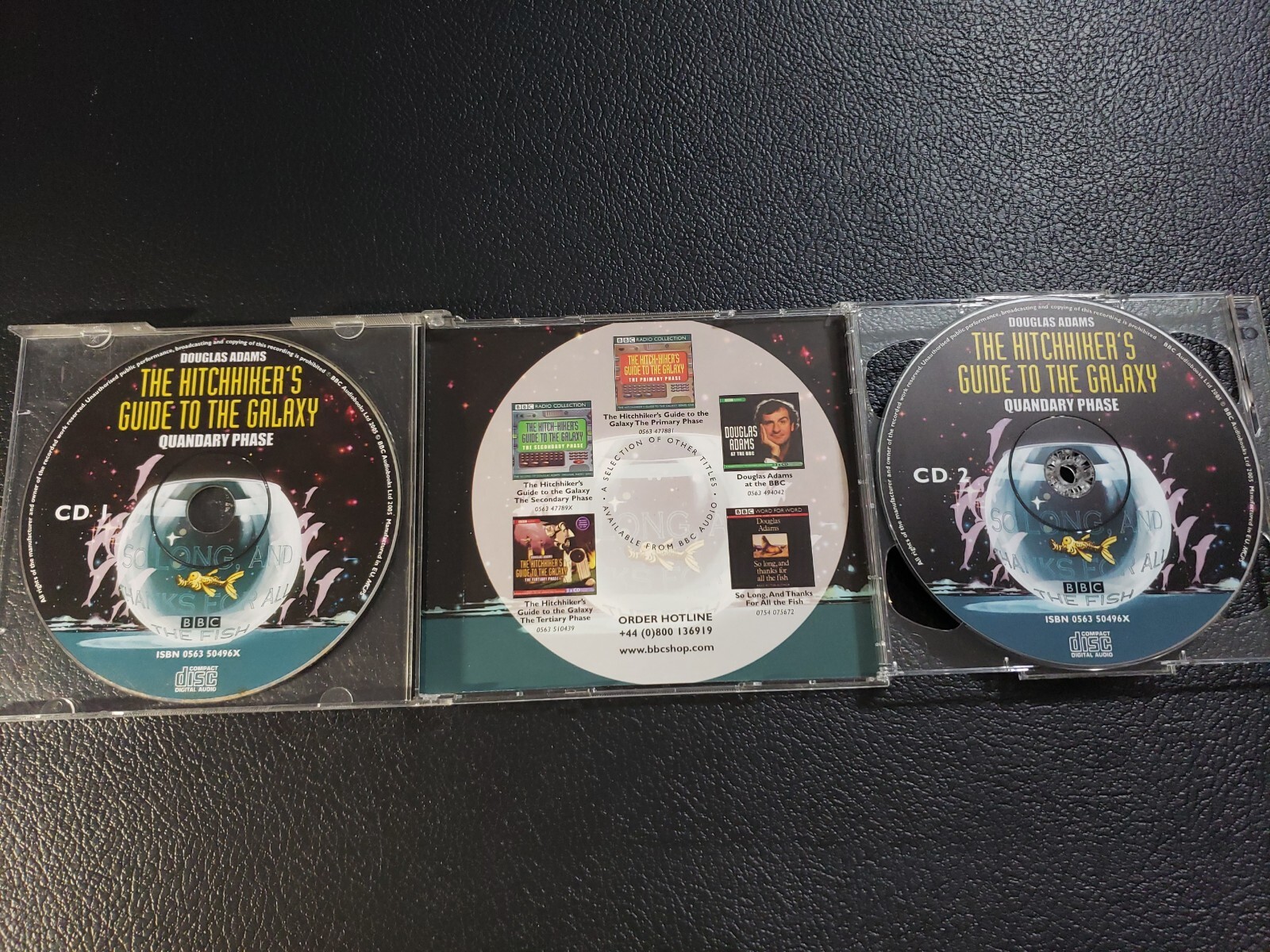 The Hitchhiker’s Guide To The Galaxy: Quandary Phase-2 CD set-Doug Adams-BBC