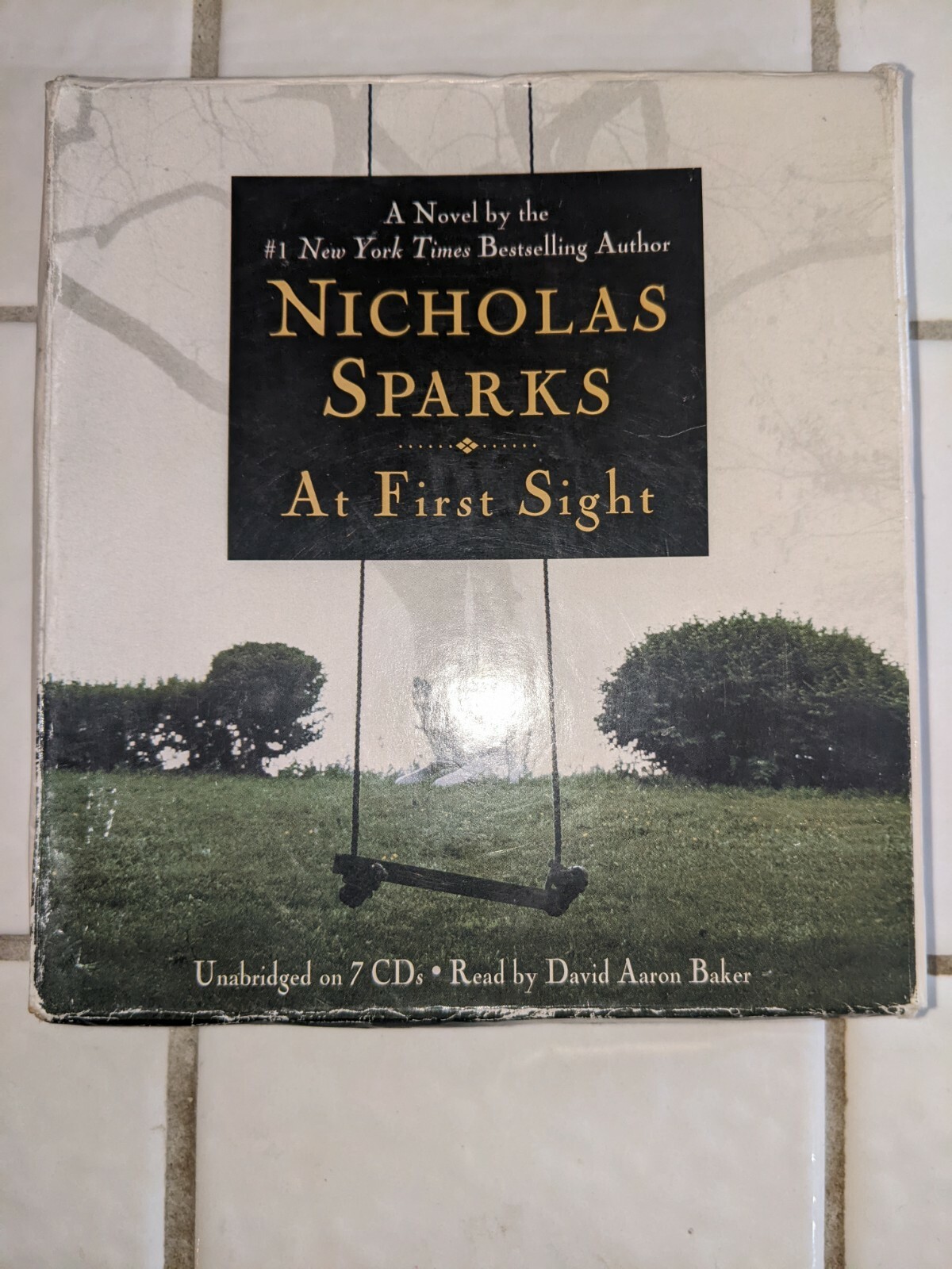 At First Sight Audio Book 7 CDs By Sparks Nicholas VERY GOOD