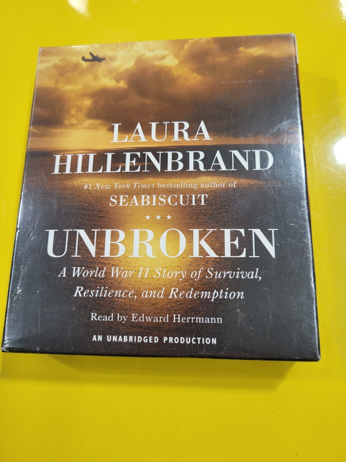 Unbroken : A World War II Story Audio Book by Laura Hillenbrand 11 CDs.NEW SEALE