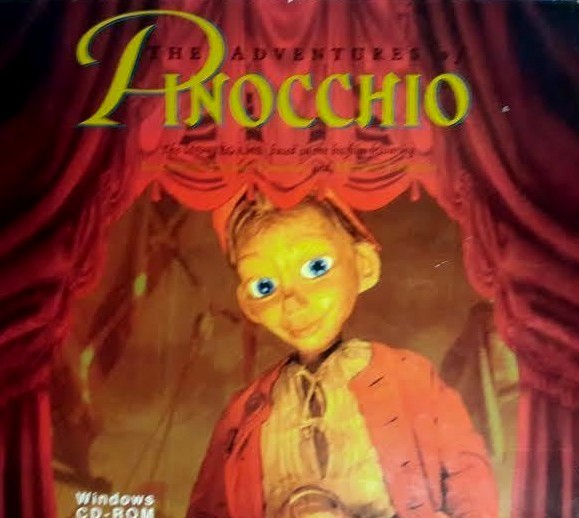 The Adventures of Pinocchio IBM The Movie Game CD-Rom Windows Disney Computer #5