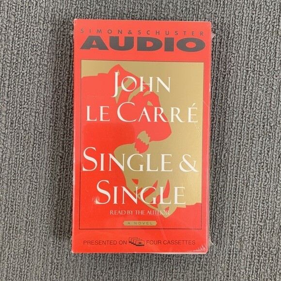 Single & Single by John Le Carre Audiobook 1999 4 Cassettes Abridged New Sealed