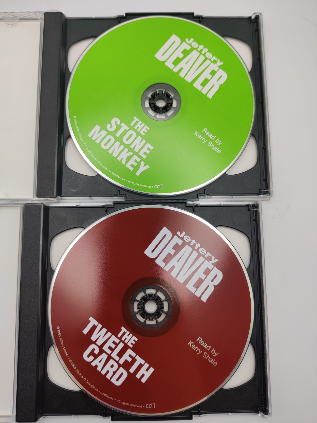 Jeffery Deaver Collection by Jeffery Deaver 3 CDs Lincoln Ryhme Thrillers S9129