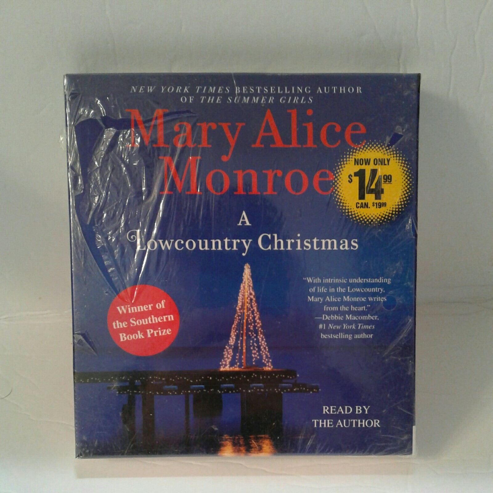 Mary Alice Monroe A Lowcountry Christmas (Audiobook CD) NEW SEALED/ Small Tear
