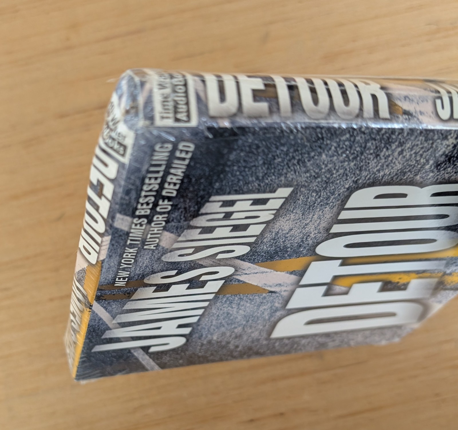 Detour by James Siegel Audiobook CD New Sealed Box Bent