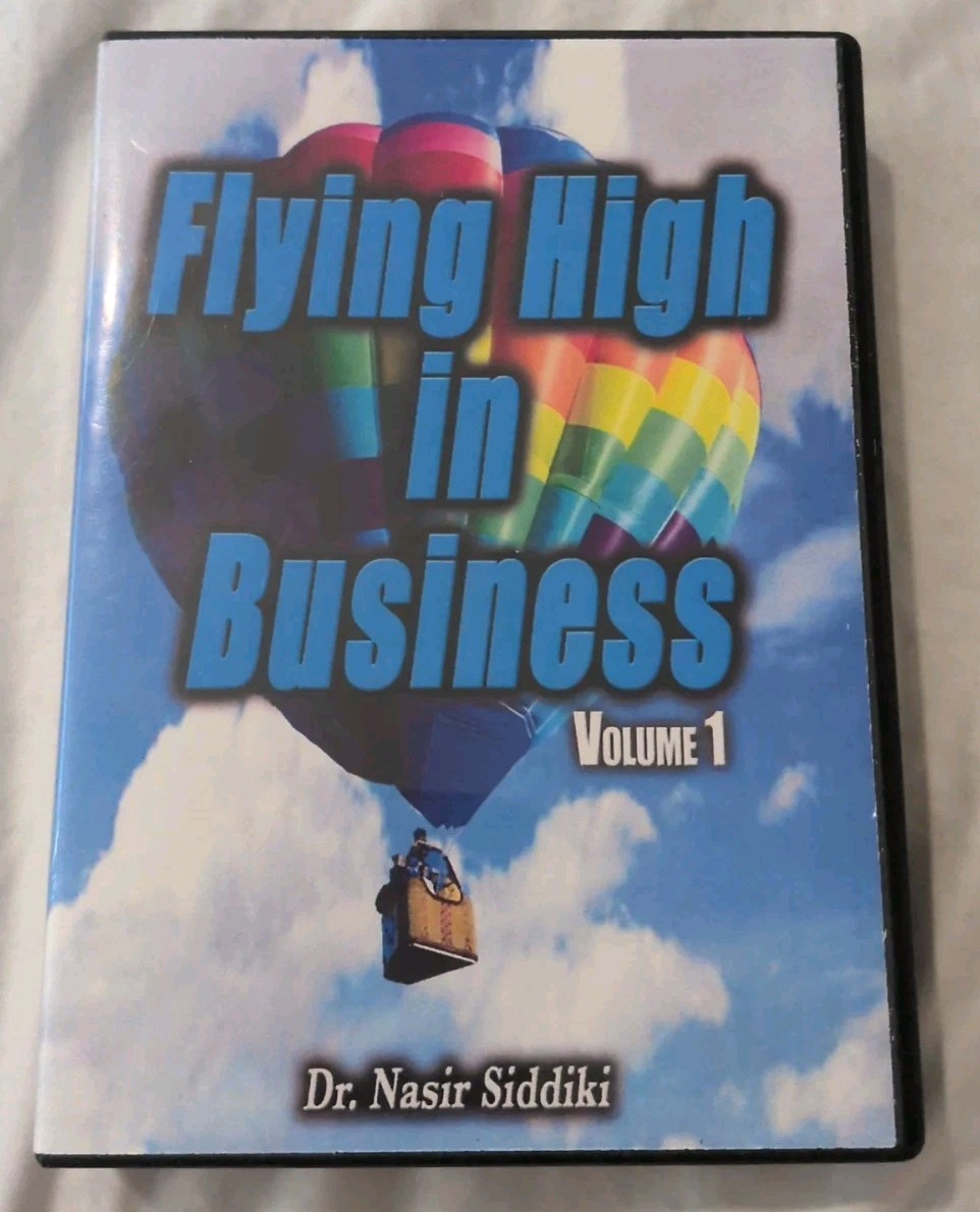 Flying High In Business Volume 1 By Dr. Nasir Siddiki Audiobook CD Set B12