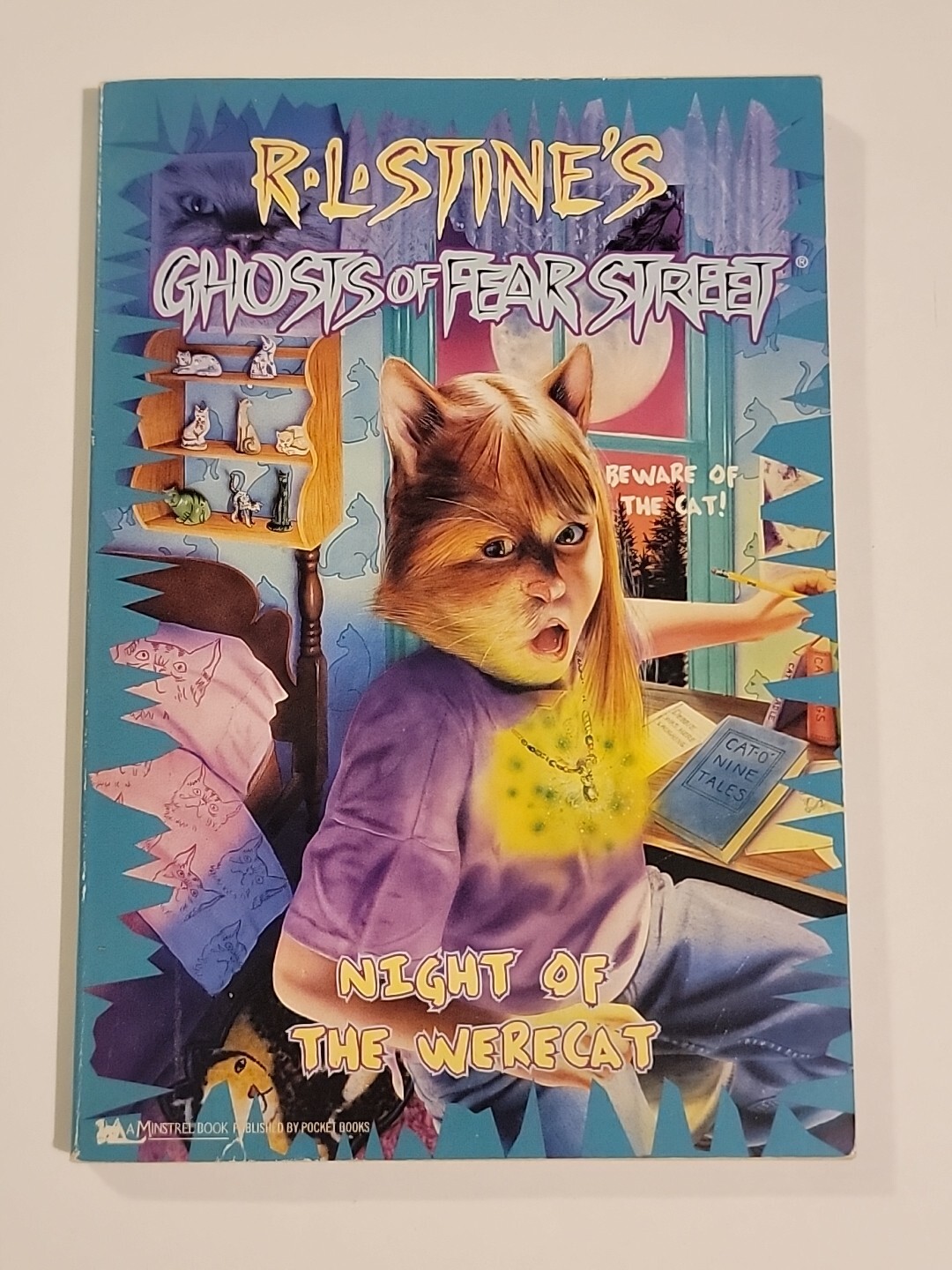 Ghosts of Fear Street #12 Night of the Werecat R.L. Stine 1996