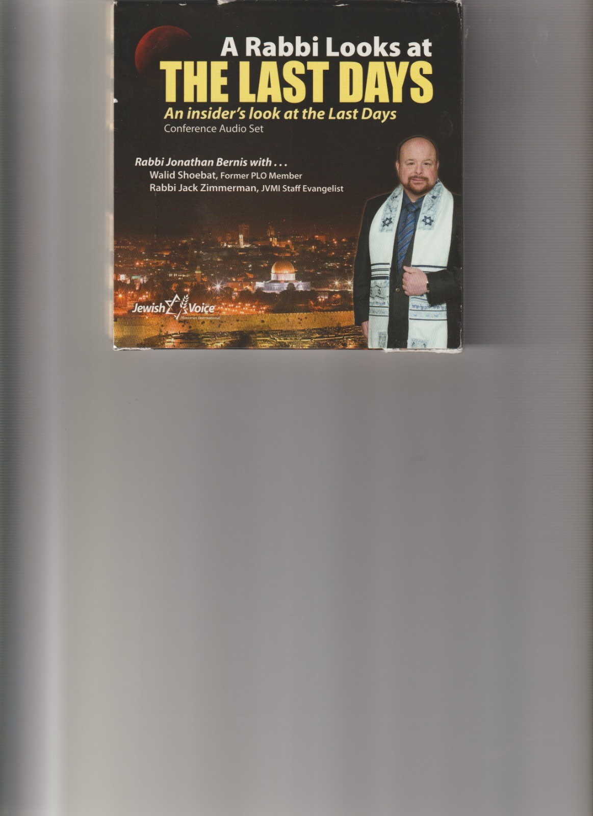 A RABBI LOOKS AT THE LAST DAYS 4 CD AUDIO CONFERENCE JONATHAN BERNIS