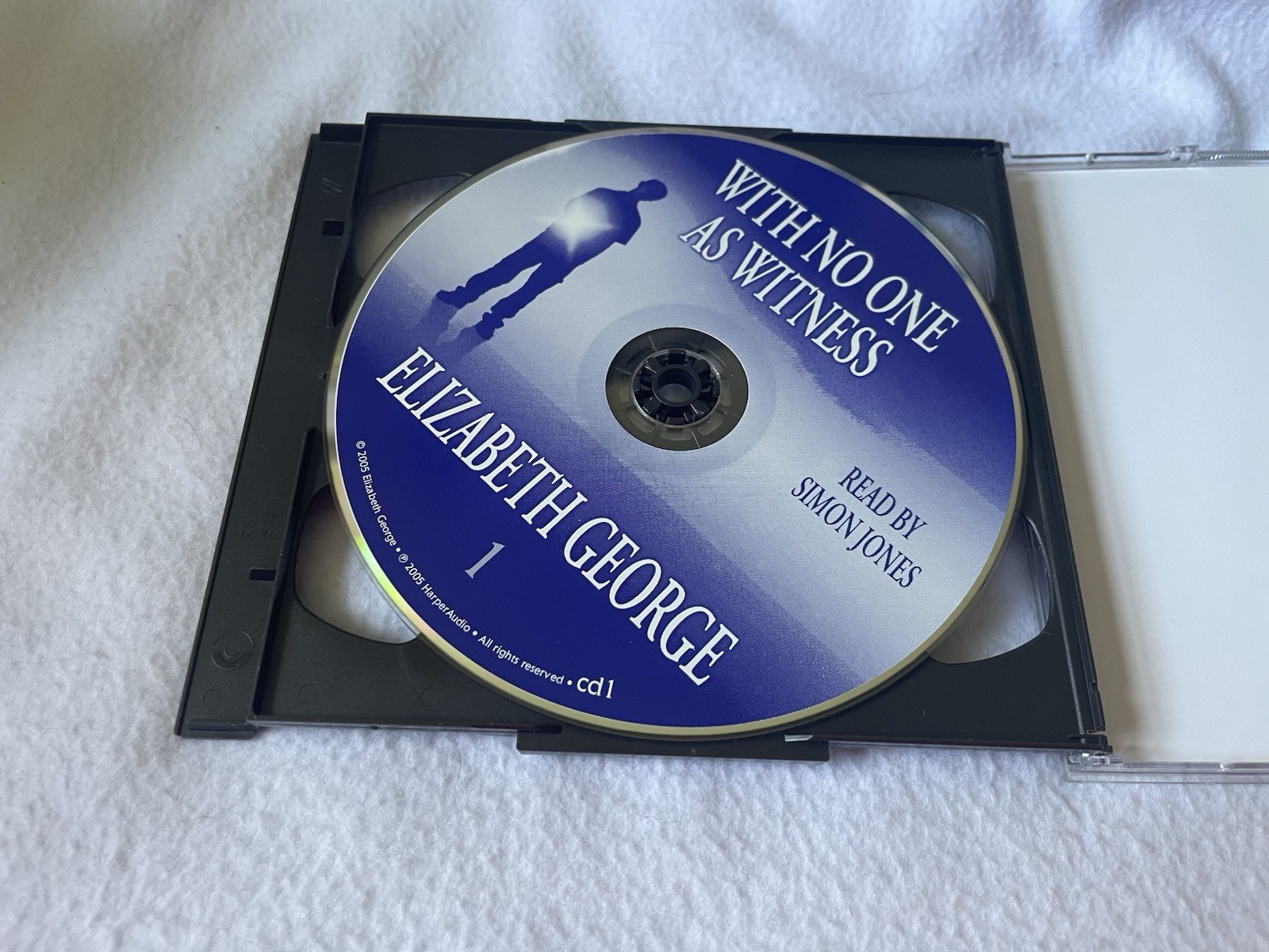 Pair Of Elizabeth George Abridged Audiobooks — A Place Of Hiding & With No…