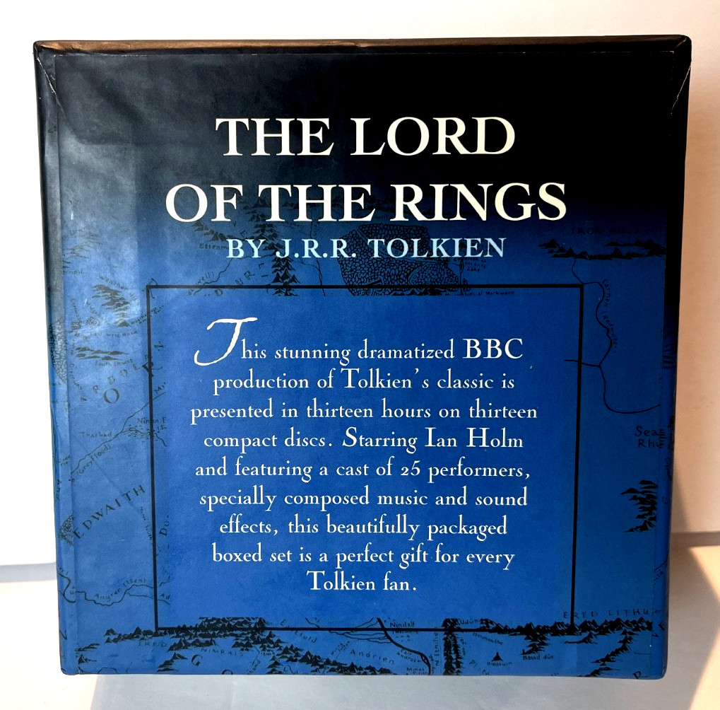 Lord of the Rings by J. R. R. Tolkien (1999, 13 Compact Discs)