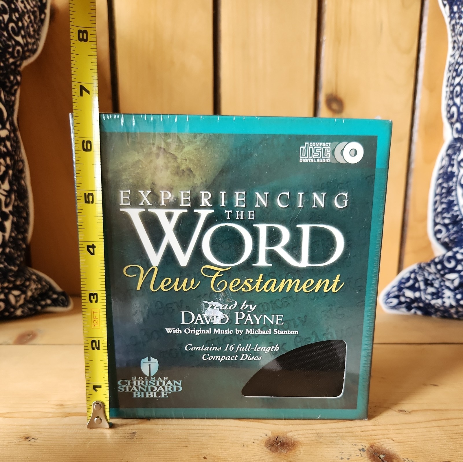 EXPERIENCING the WORD New Testament BIBLE — David Payne — CD Audio — 16 Discs