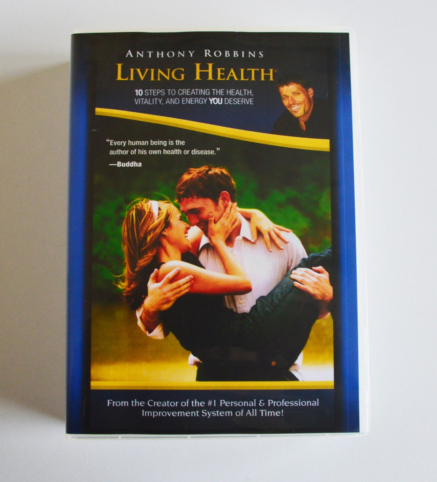 Living Health — Anthony Robbins — 10CDs Includes a Workbook CD — Audiobook