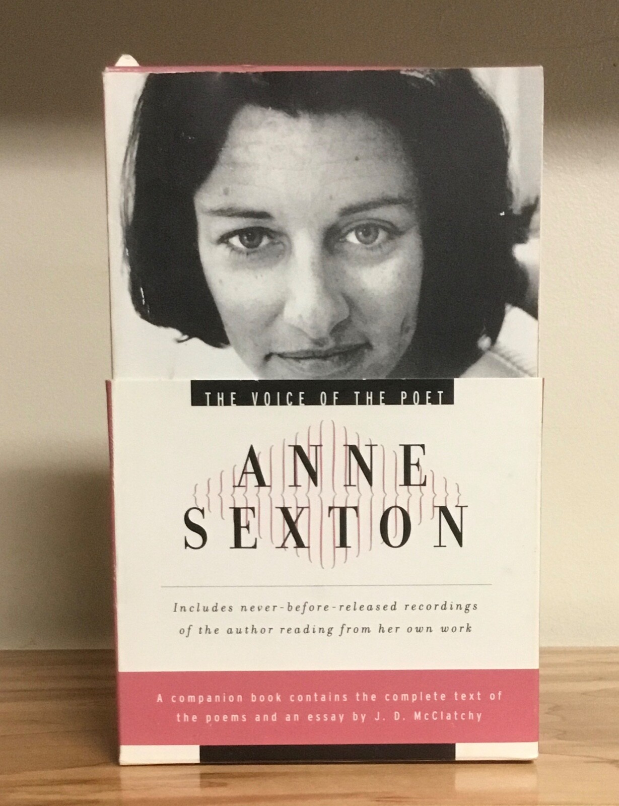 Voice of Poet Anne Sexton Audiobook 2000 AS-IS condition